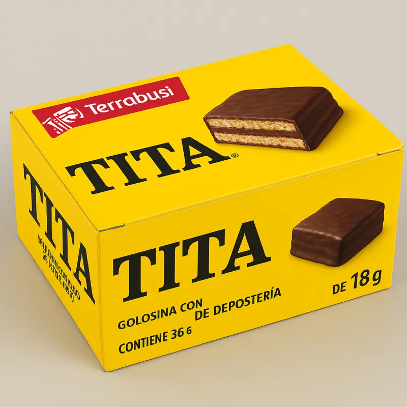 TITA Terrabusi CAJA x 36 unidades